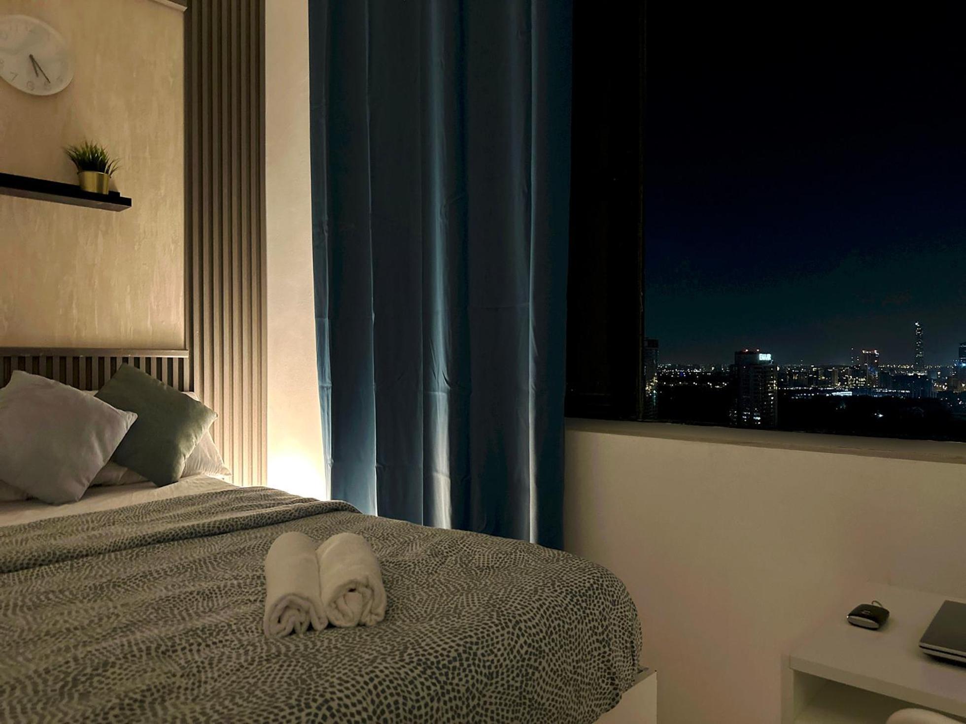 Horizon View Partition Room In Barsha Heights Near Metro Dubái Exterior foto